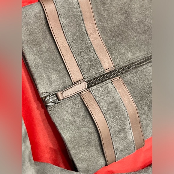 Cole Haan suede boots gray size 9.5 - Picture 3 of 9